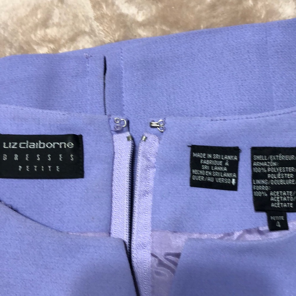 Liz Claiborne Skirt Suit Set Lavender *Beautiful* - Picture 8 of 8